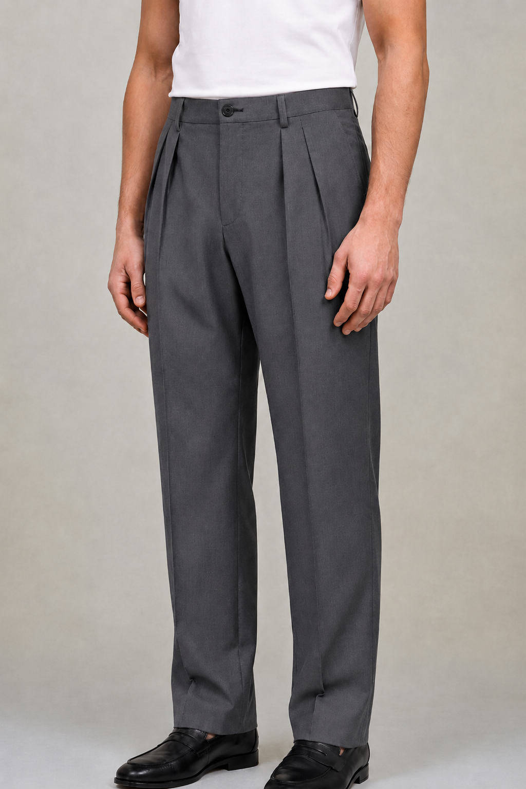 VAEL TROUSERS - Charcoal Grey