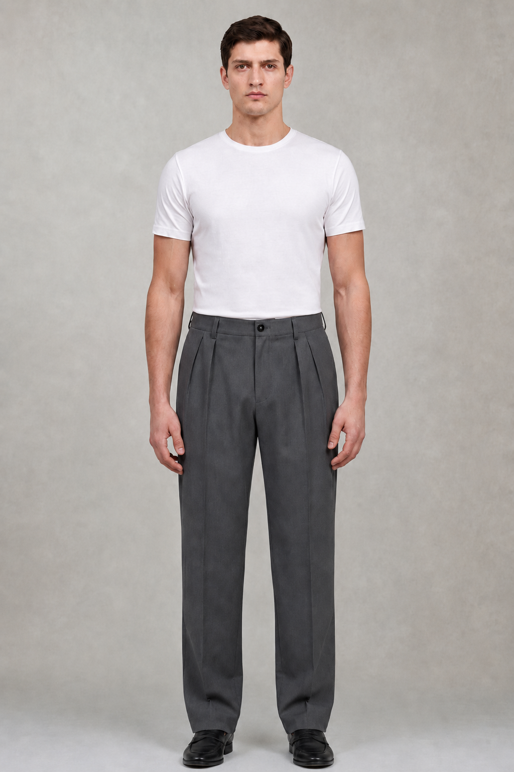 VAEL TROUSERS - Charcoal Grey