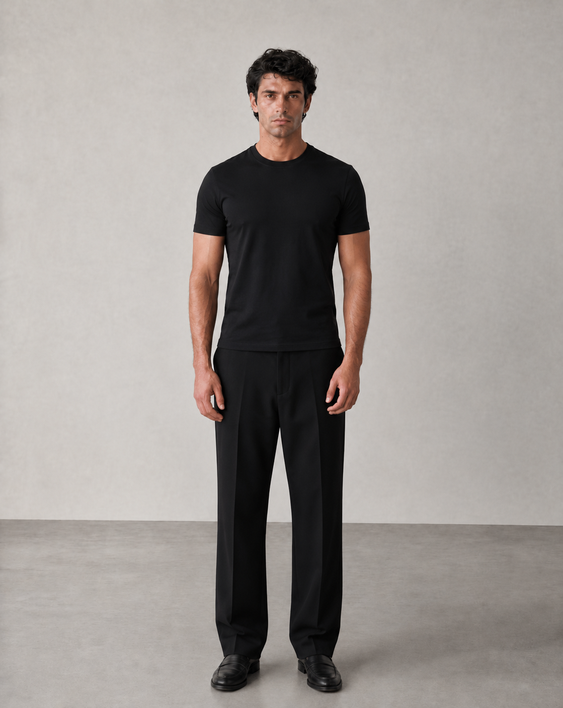 Essential Slim-Fit T-shirt – Black